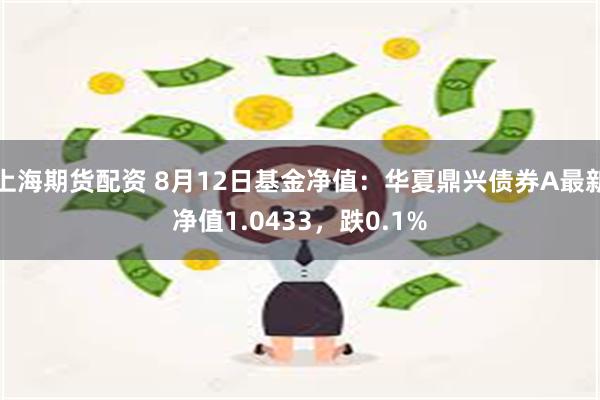 上海期货配资 8月12日基金净值：华夏鼎兴债券A最新净值1.0433，跌0.1%