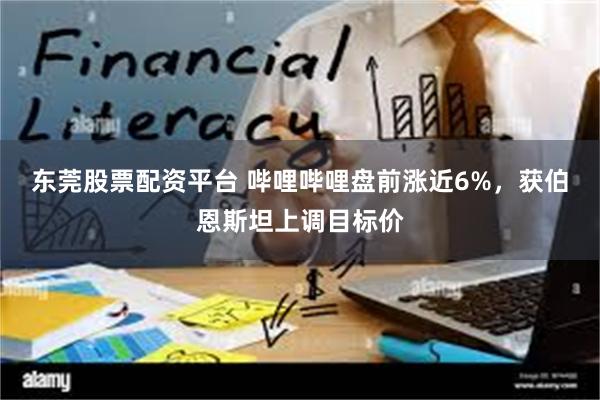 东莞股票配资平台 哔哩哔哩盘前涨近6%，获伯恩斯坦上调目标价